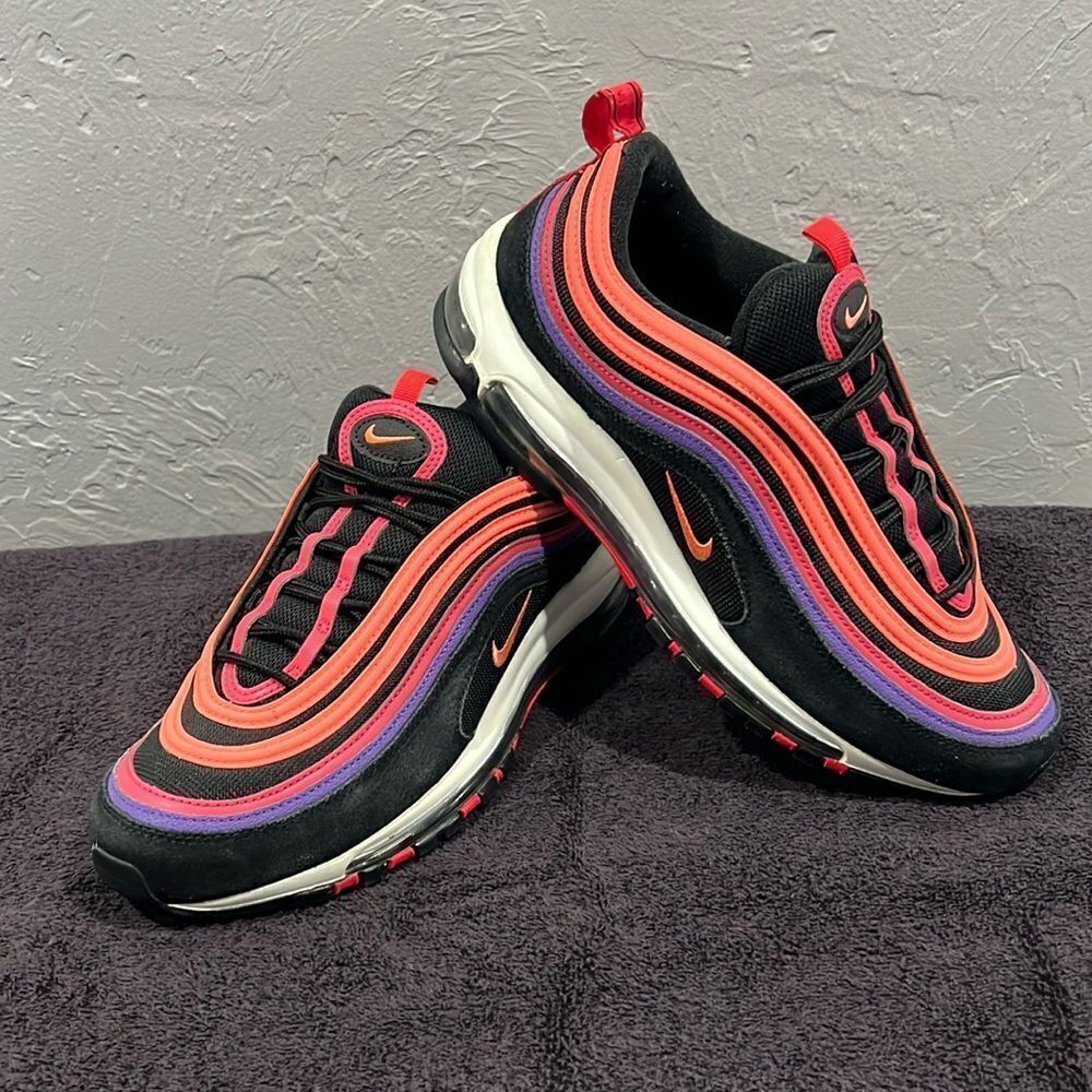🔥🔥 NIKE Air Max 97 Sunset “RARE”‎ Special Edition - Men Sz 10 - EUC